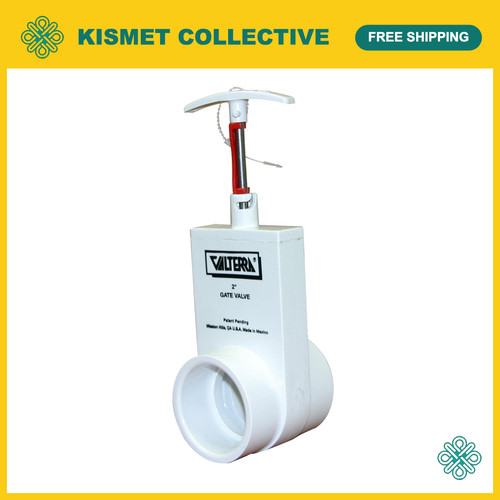 Pvc unibody gate valve - 2", with