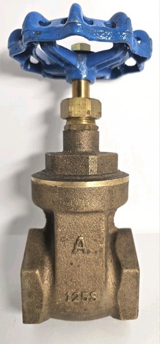 Bronze gate valve female - gate,